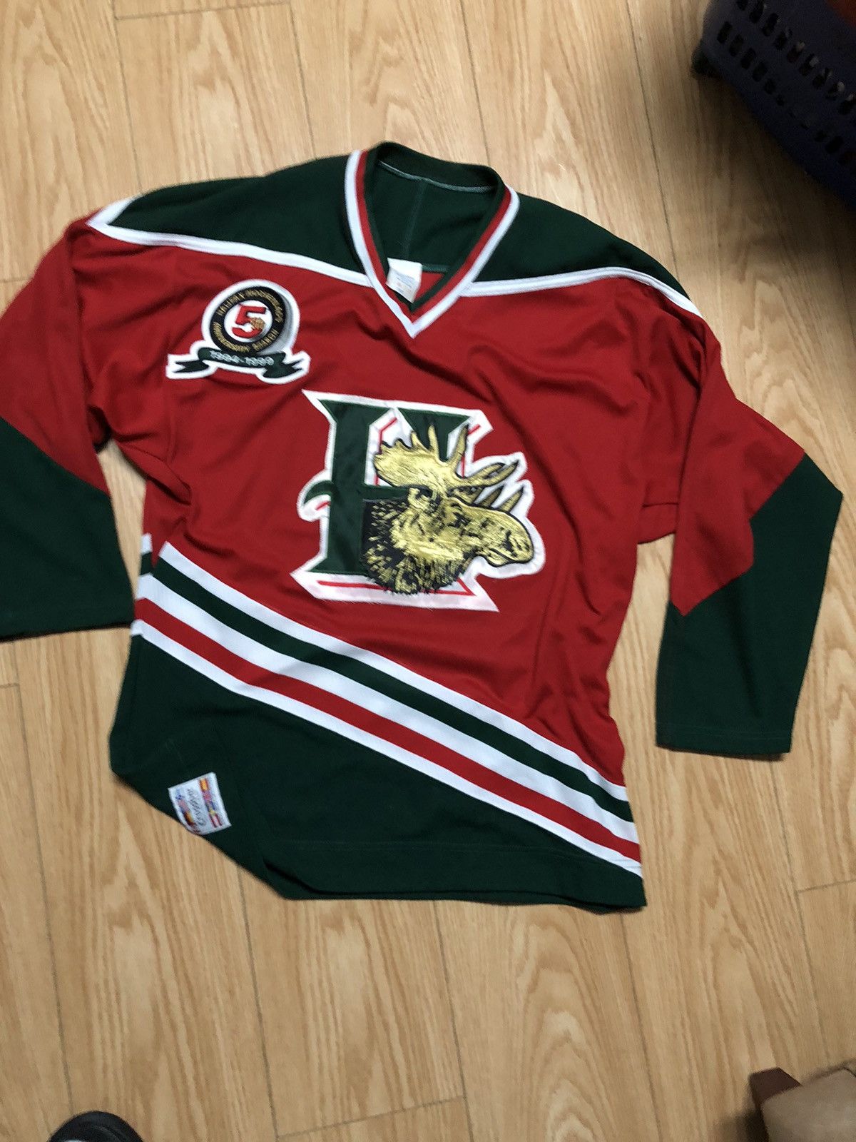 NHL × Vintage Chl Halifax Mooseheads hockey jersey 5th anniversary Size US M / EU 48-50 / 2 - 1 Thumbnail