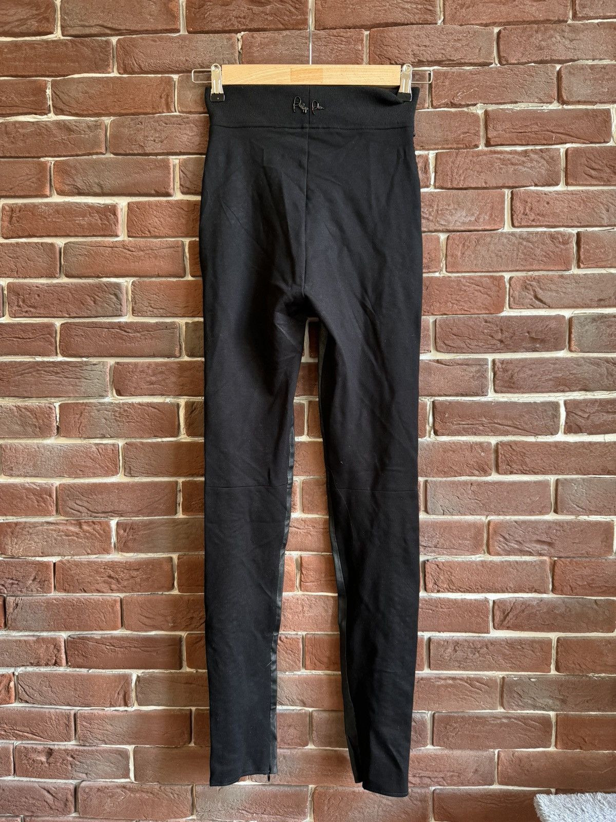 Philipp Plein Rare Philipp Plein Leather Bondage Leggins Women’s Drip Hype Size 30" / US 8 / IT 44 - 2 Thumbnail