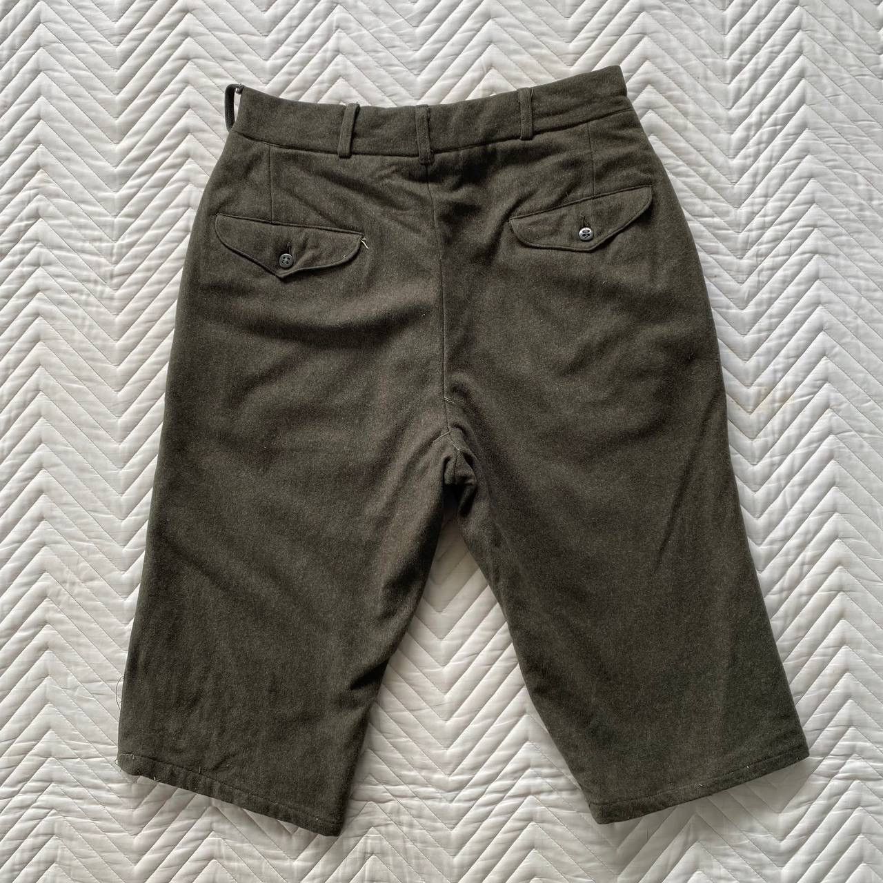 Vintage True Vintage 70s Us Army Trouser Field Wool Chinos Pant Size US 30 / EU 46 - 2 Thumbnail