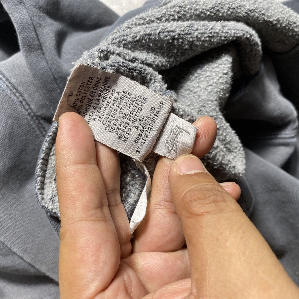 Stussy × Vintage Distressed Thrashed Stussy Size US L / EU 52-54 / 3 - 14 Thumbnail