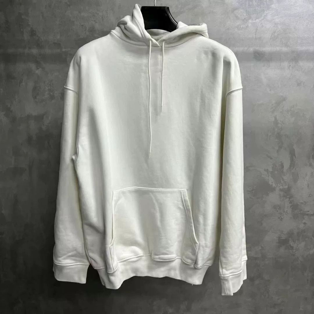 Balenciaga Balenciaga White Logo Print Hoodie Size US XS / EU 42 / 0 - 1 Thumbnail