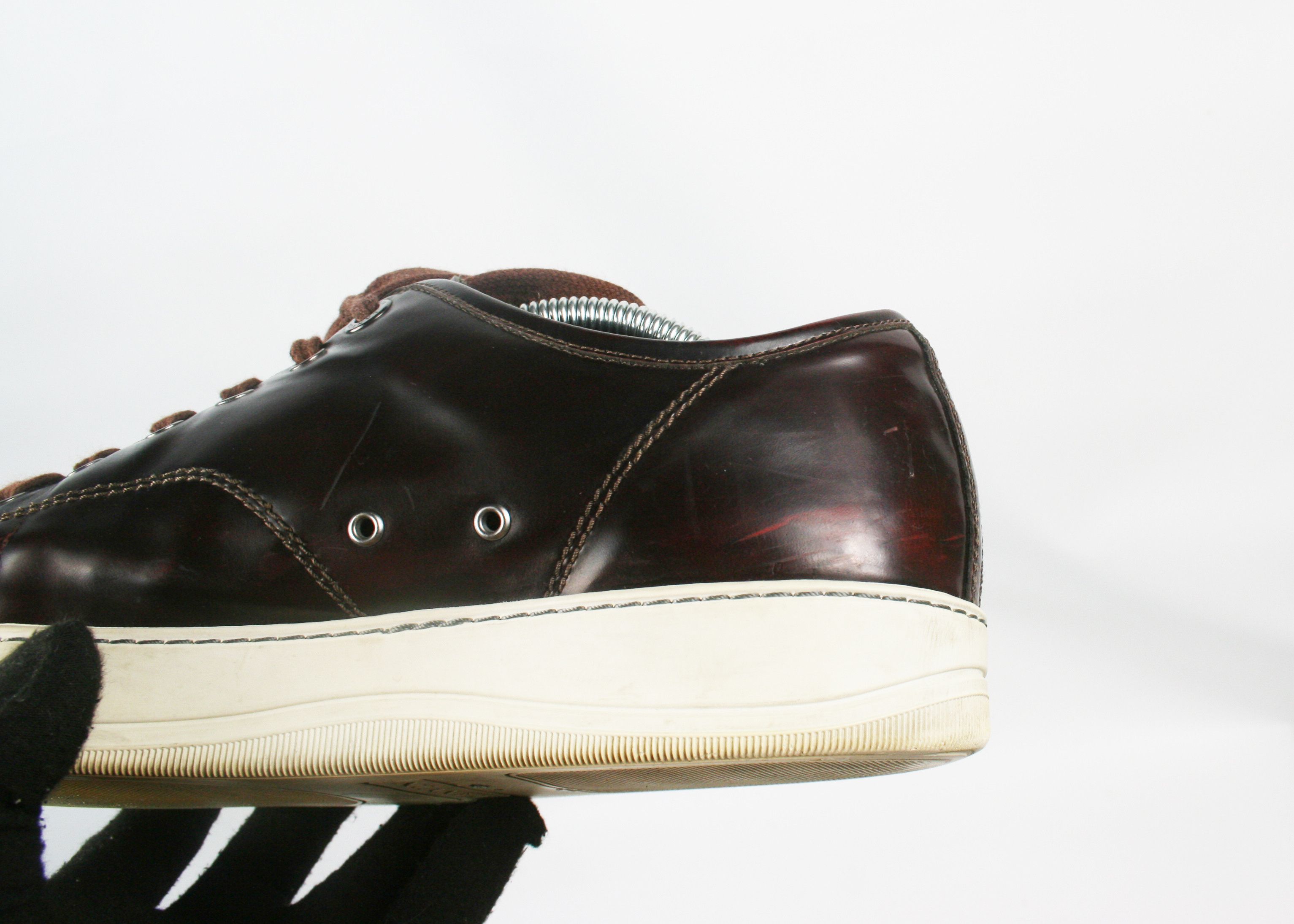 Lanvin DDB1 Patent Leather Low Sneakers 8 Size Size US 8 / EU 41 - 8 Thumbnail