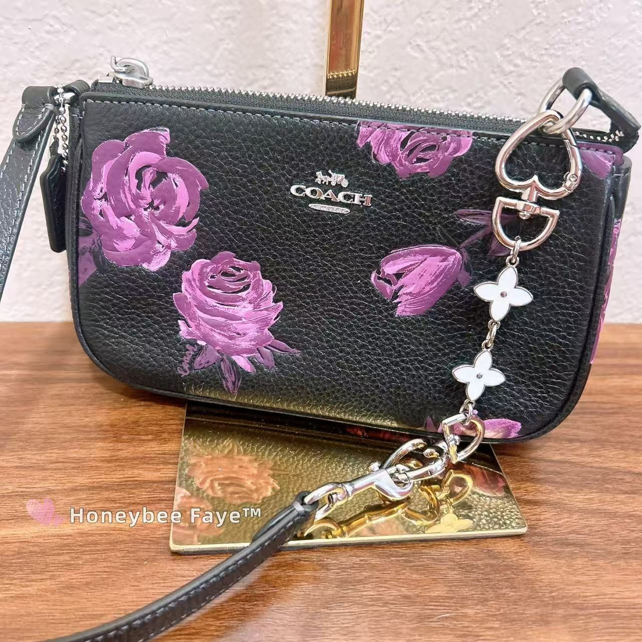 Coach Nwt Coach CCF60 Nolita 19 With Floral Print Size ONE SIZE - 3 Thumbnail
