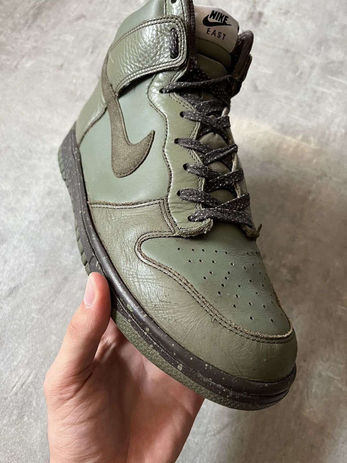 Nike Nike Dunk High Urban Haze/Brown Size US 10 / EU 43 - 4 Thumbnail