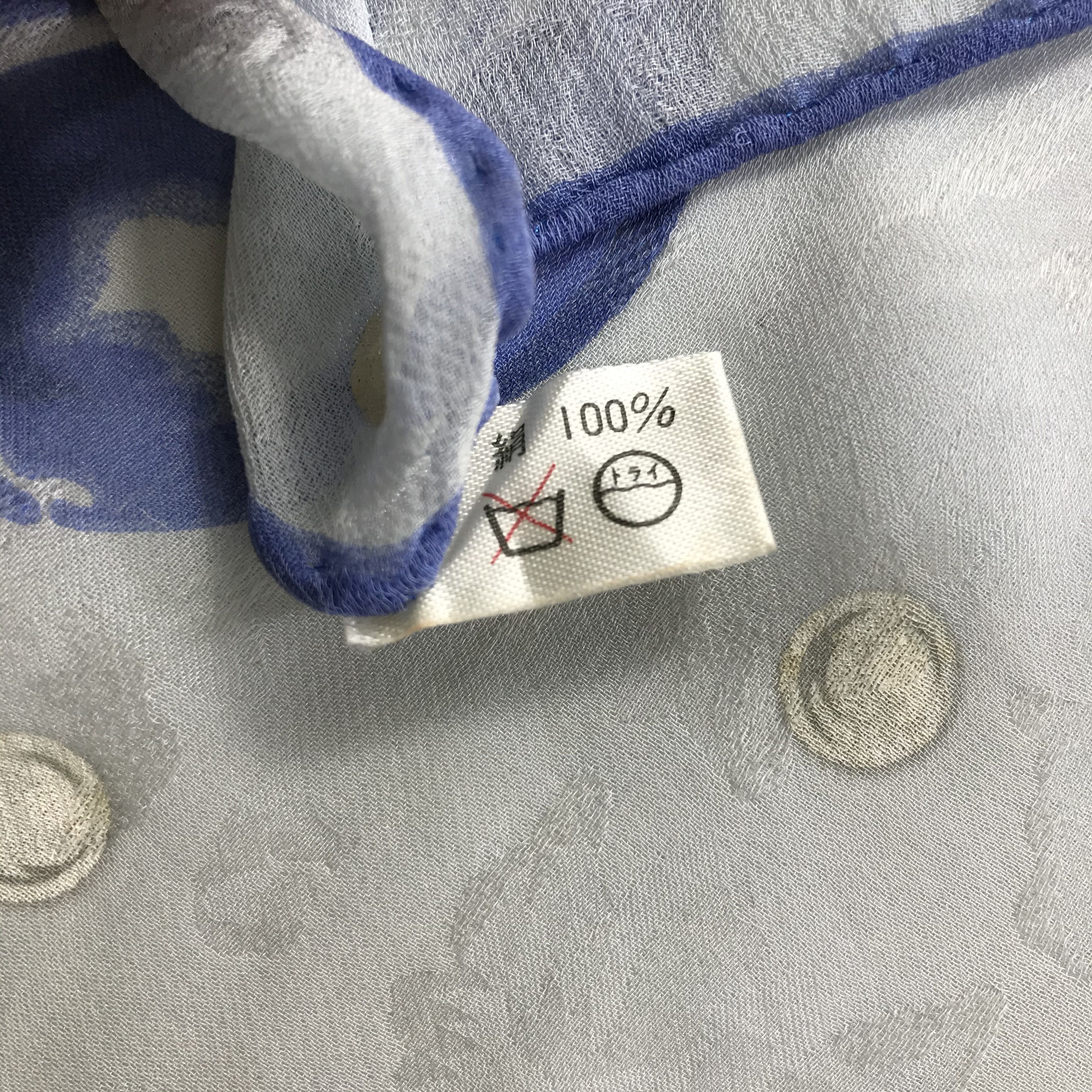 Nina Ricci Vintage Nina Ricci Silk Scarf Size ONE SIZE - 5 Thumbnail