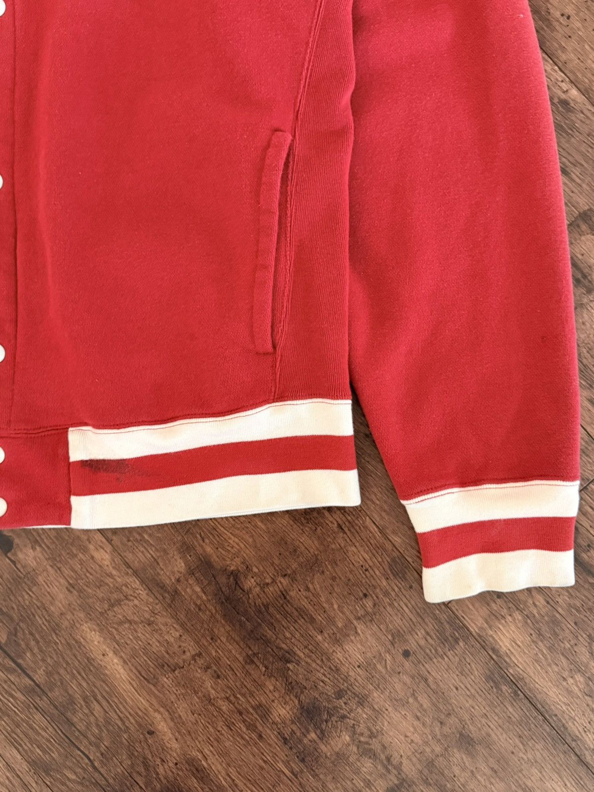 Polo Ralph Lauren Vintage Polo Soort Letterman Jacket Size US L / EU 52-54 / 3 - 5 Thumbnail