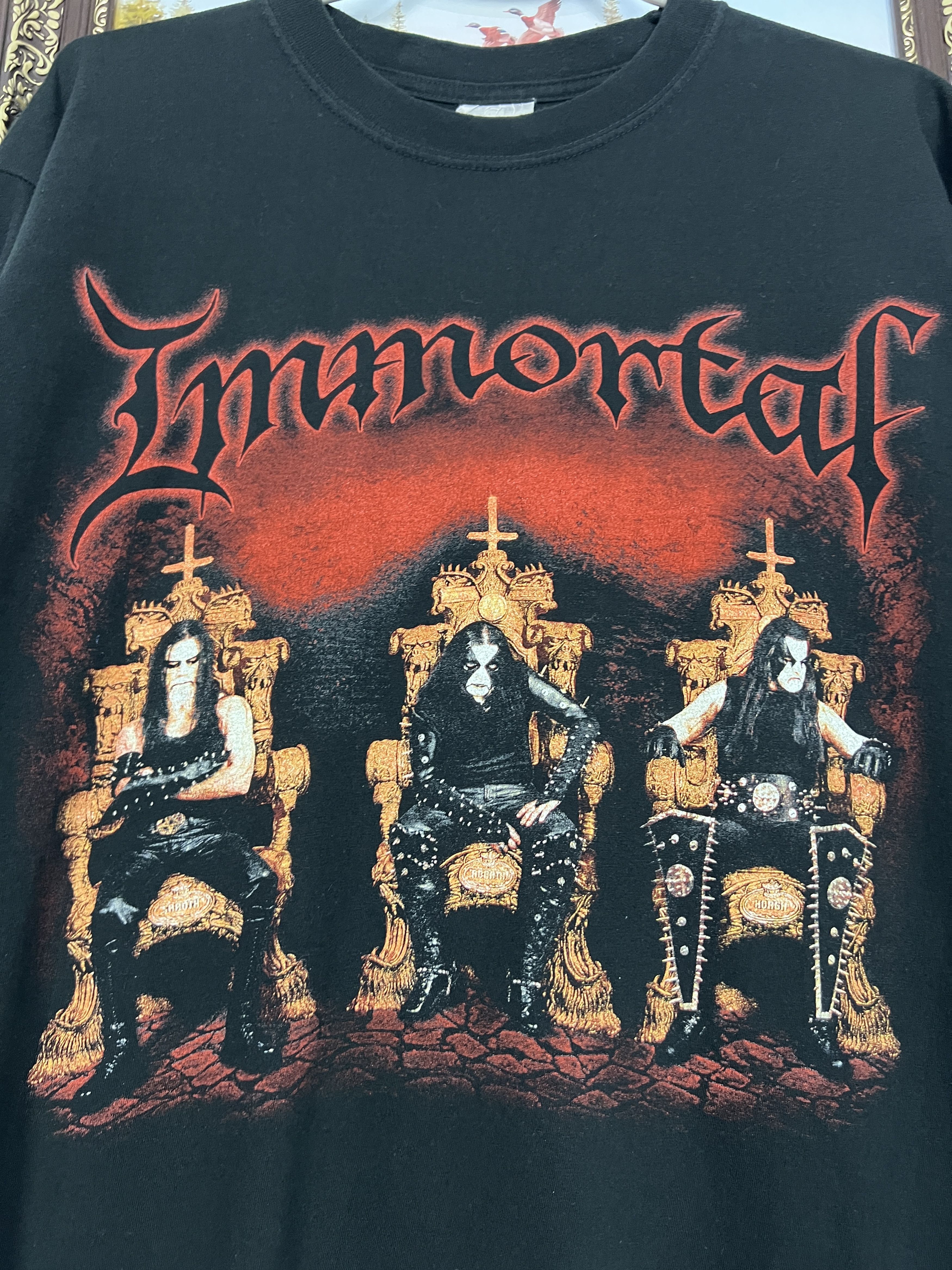 Vintage Vintage Immortal Demons Of Metal Over Print Shirt Band Size US M / EU 48-50 / 2 - 3 Thumbnail
