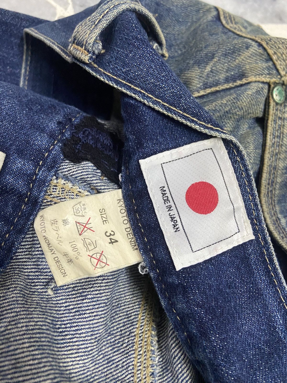 Mizra Jeans Kyoto kyoto denim jeans Size US 34 / EU 50 - 6 Thumbnail