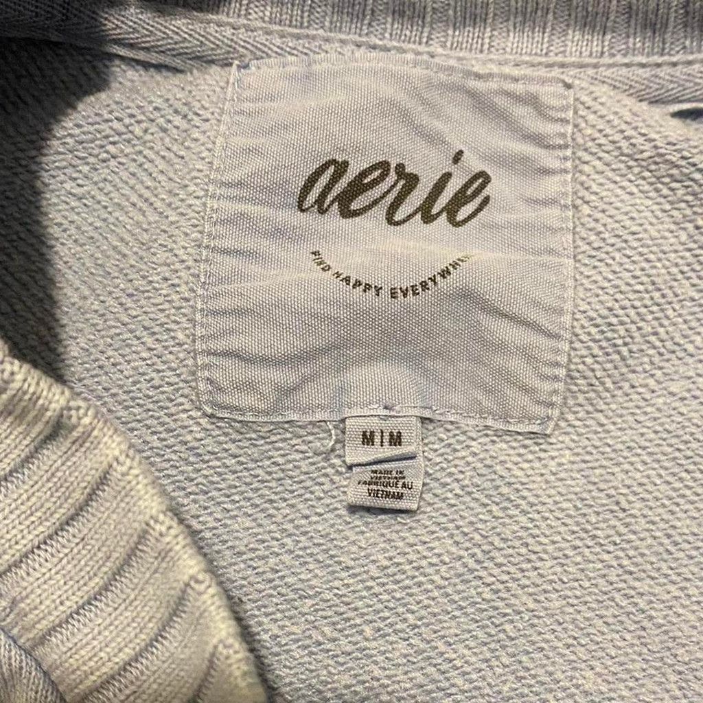 Aries Aerie crewneck light blue vtg sweatshirt size M Size M / US 6-8 / IT 42-44 - 3 Thumbnail