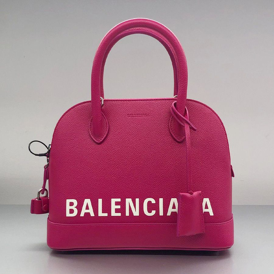 image of Balenciaga O1Mt1Gz0424 Size: Os Handbag In Fucsial/white, Women's