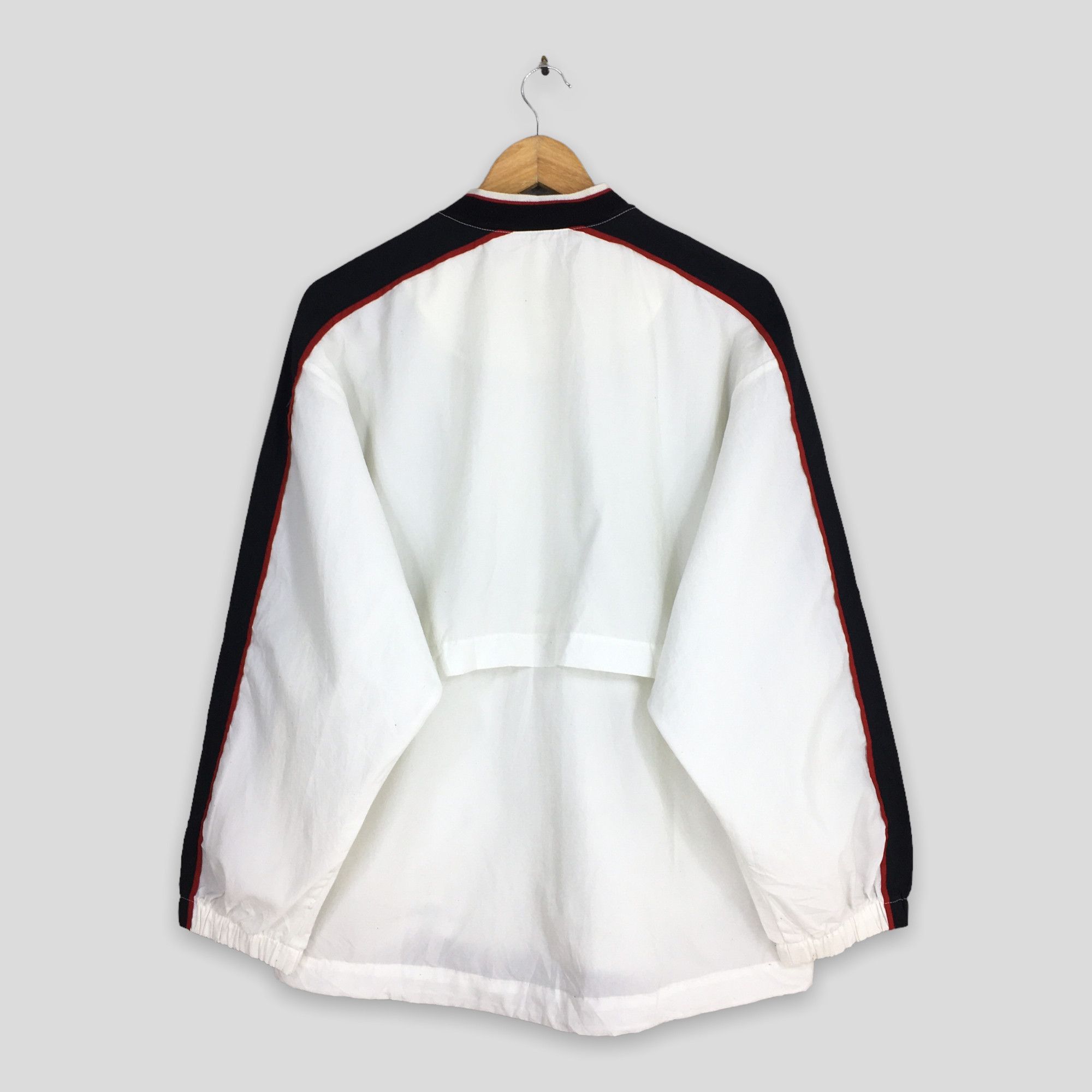 Nike 90's Nike Andre Agassi Windbreaker White Jacket Medium Size US M / EU 48-50 / 2 - 12 Thumbnail