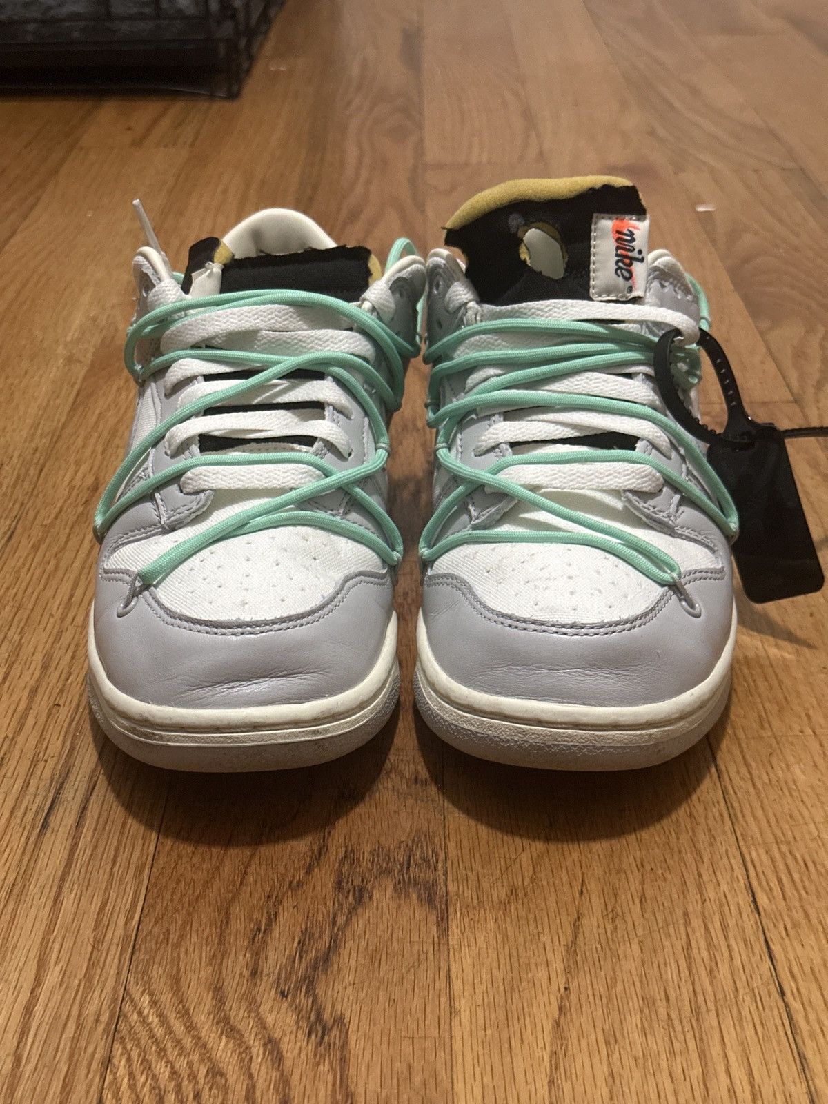 Nike × Off-White Nike x Off-White x Dunk Low Size US 9 / EU 42 - 3 Thumbnail
