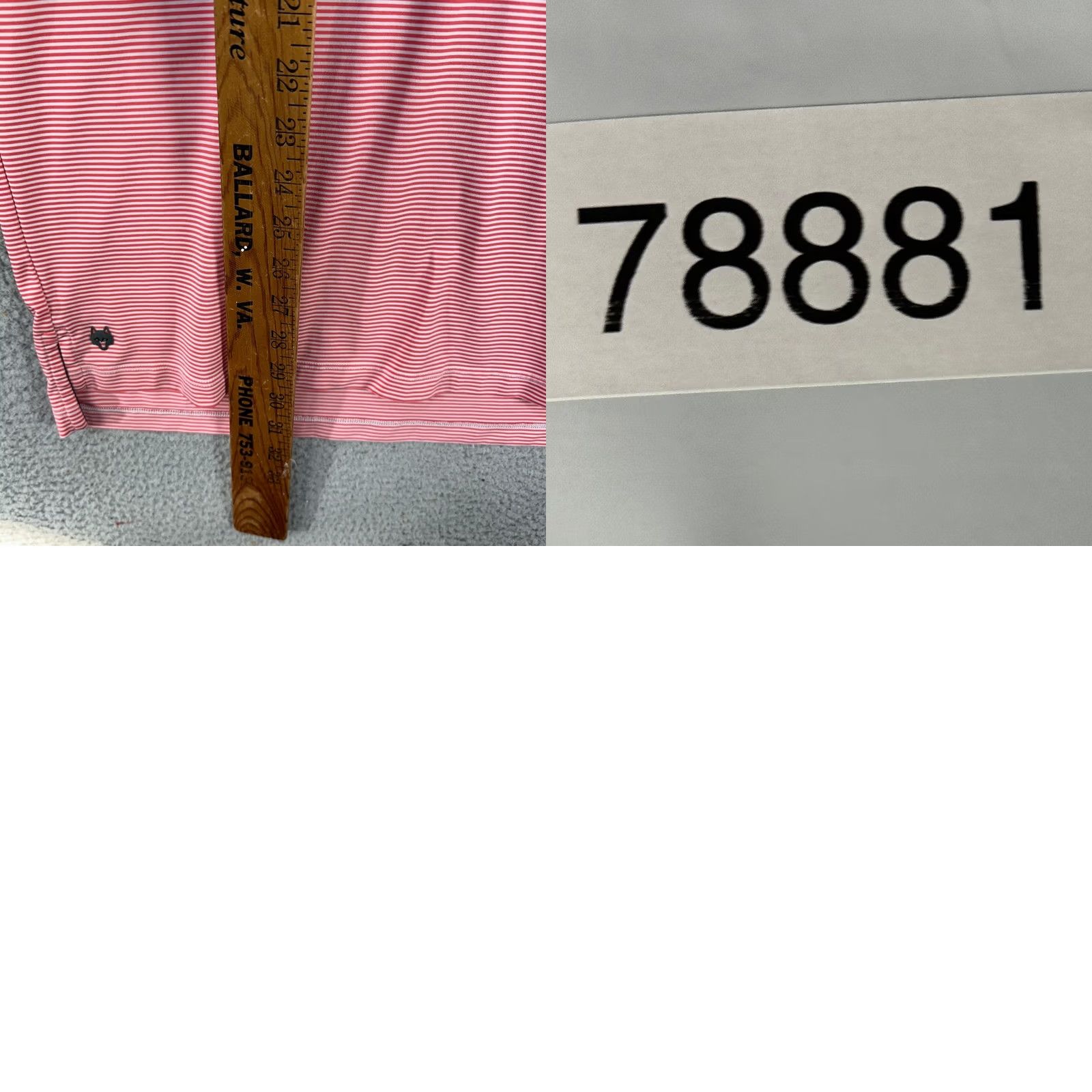 Vintage Greyson Polo Shirt Men XL Striped Short Sleeve Golf Polo Red White Logo Breathable Stretch Size US XL / EU 56 / 4 - 8 Thumbnail
