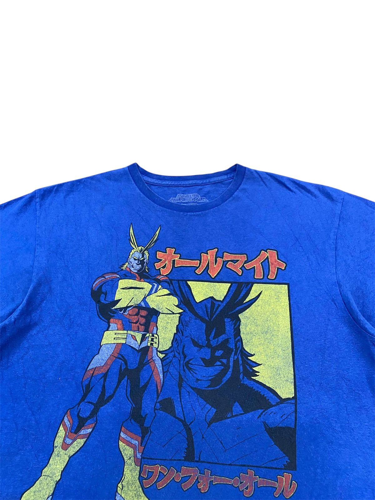 Anime × Japanese Brand Manga My Hero Academia All Might Graphic Tee Size US L / EU 52-54 / 3 - 3 Thumbnail