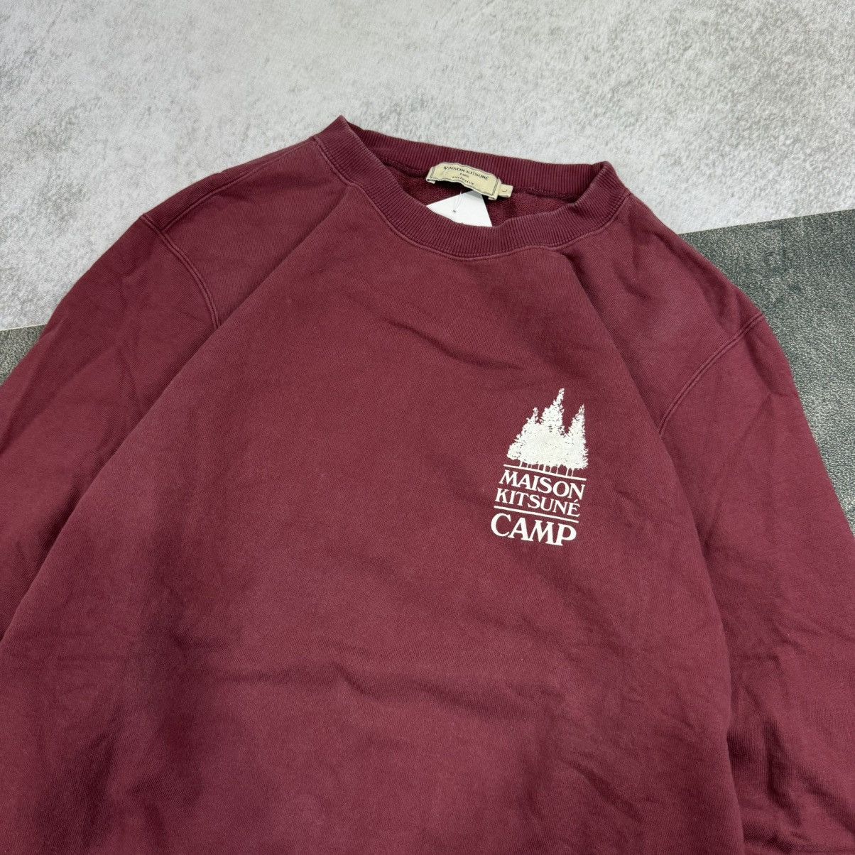 Maison Kitsune MAISON KITSUNE camp sweat Size US XL / EU 56 / 4 - 4 Thumbnail