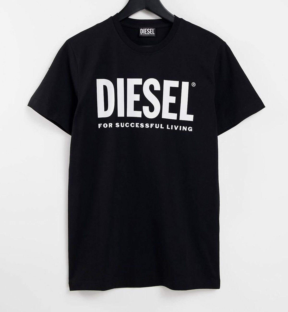 Diesel Diesel Black T-Diego-Logo Mens T-Shirt Size S Black Size US S / EU 44-46 / 1 - 1 Thumbnail