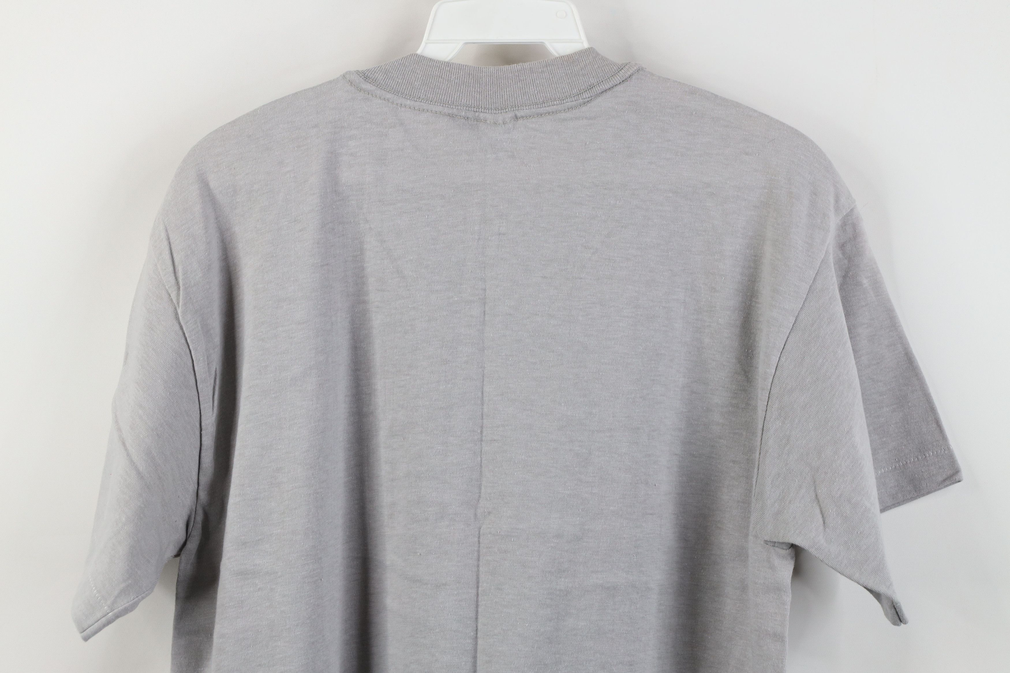 Vintage Vintage 80s Station Luna Pier Michigan T-Shirt Gray USA Size US L / EU 52-54 / 3 - 10 Thumbnail