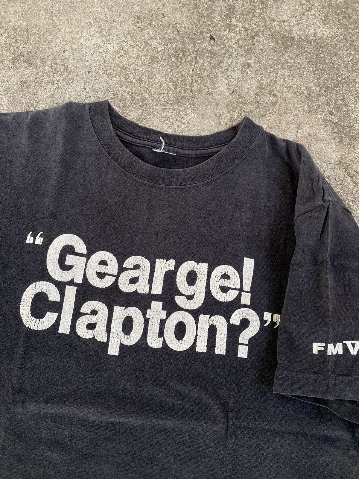 Band Tees × Vintage Gearge Clapton t-shirt Size US M / EU 48-50 / 2 - 2 Thumbnail