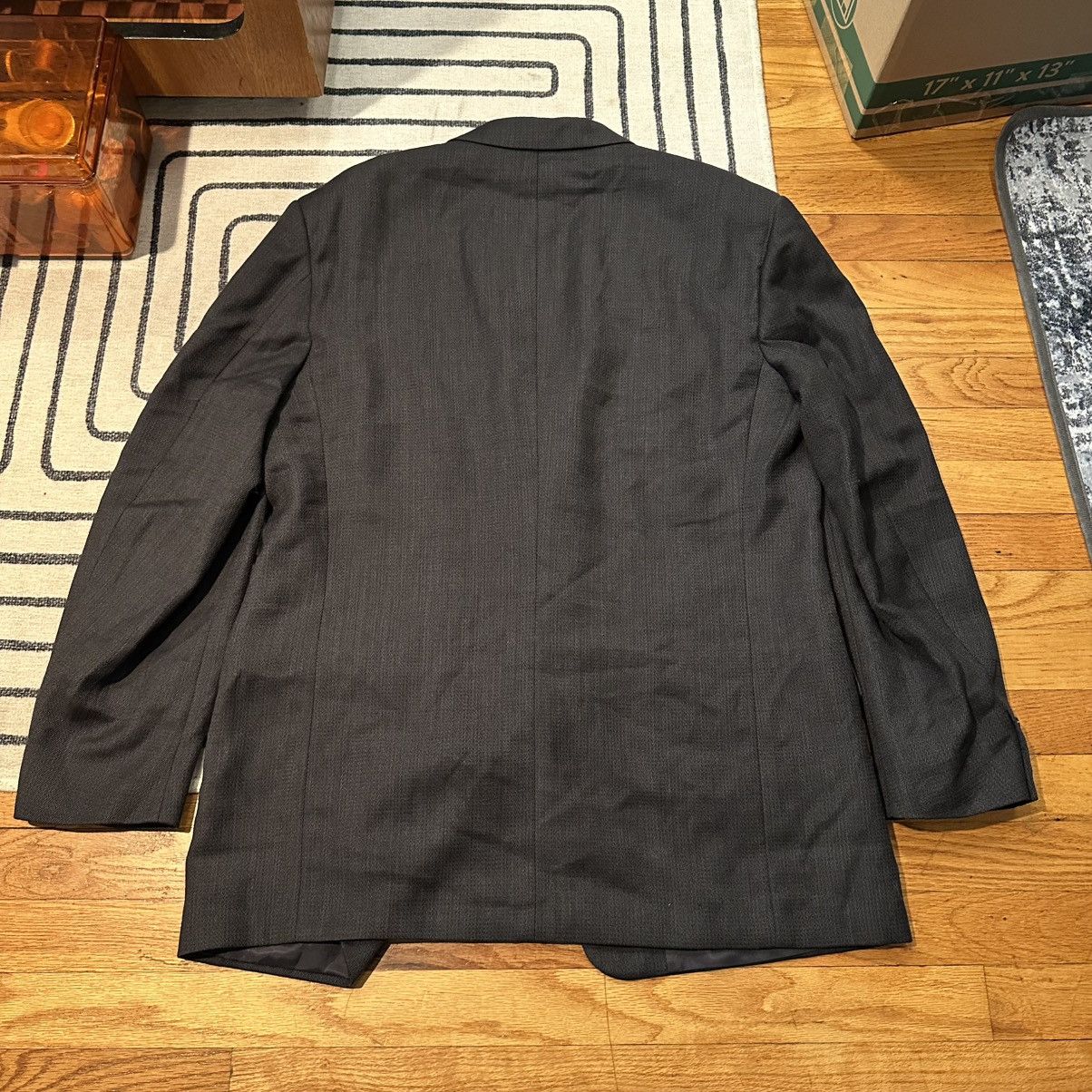 Designer × Givenchy × Vintage Vintage Givenchy Monsieur Wool Suit Jacket Sport Coat Blazer Size 40R - 5 Thumbnail
