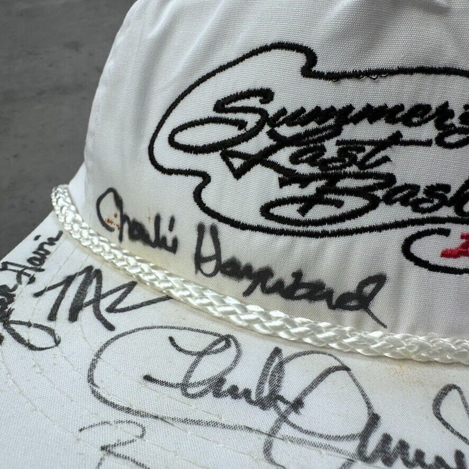 Vintage Vintage Charlie Daniel's Band Signed Summers Last Bash Hat Size ONE SIZE - 2 Thumbnail