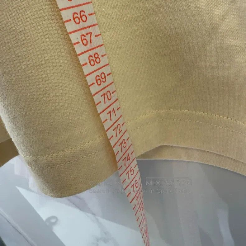 Balenciaga Balenciaga Beige Logo Short Sleeve Size US XS / EU 42 / 0 - 6 Thumbnail