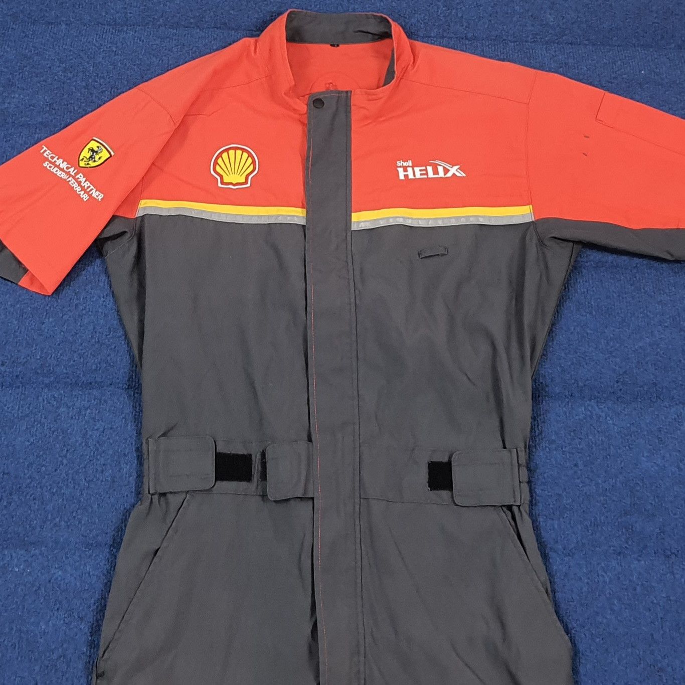 Ferrari Vintage Shell Helix x Ferrari Workwear Coverall C296N16 Size US M / EU 48-50 / 2 - 1 Thumbnail