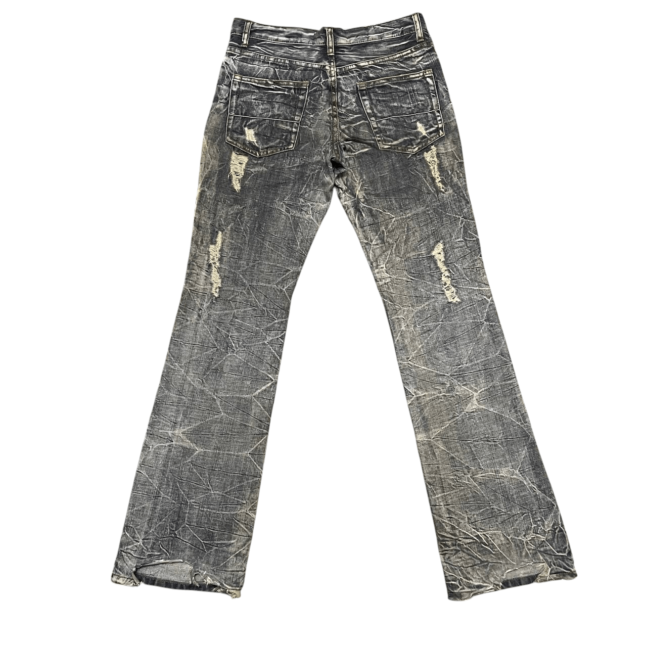 semanticdesign Vintage Semantic Design Flared Jeans Size US 31 - 11 Thumbnail