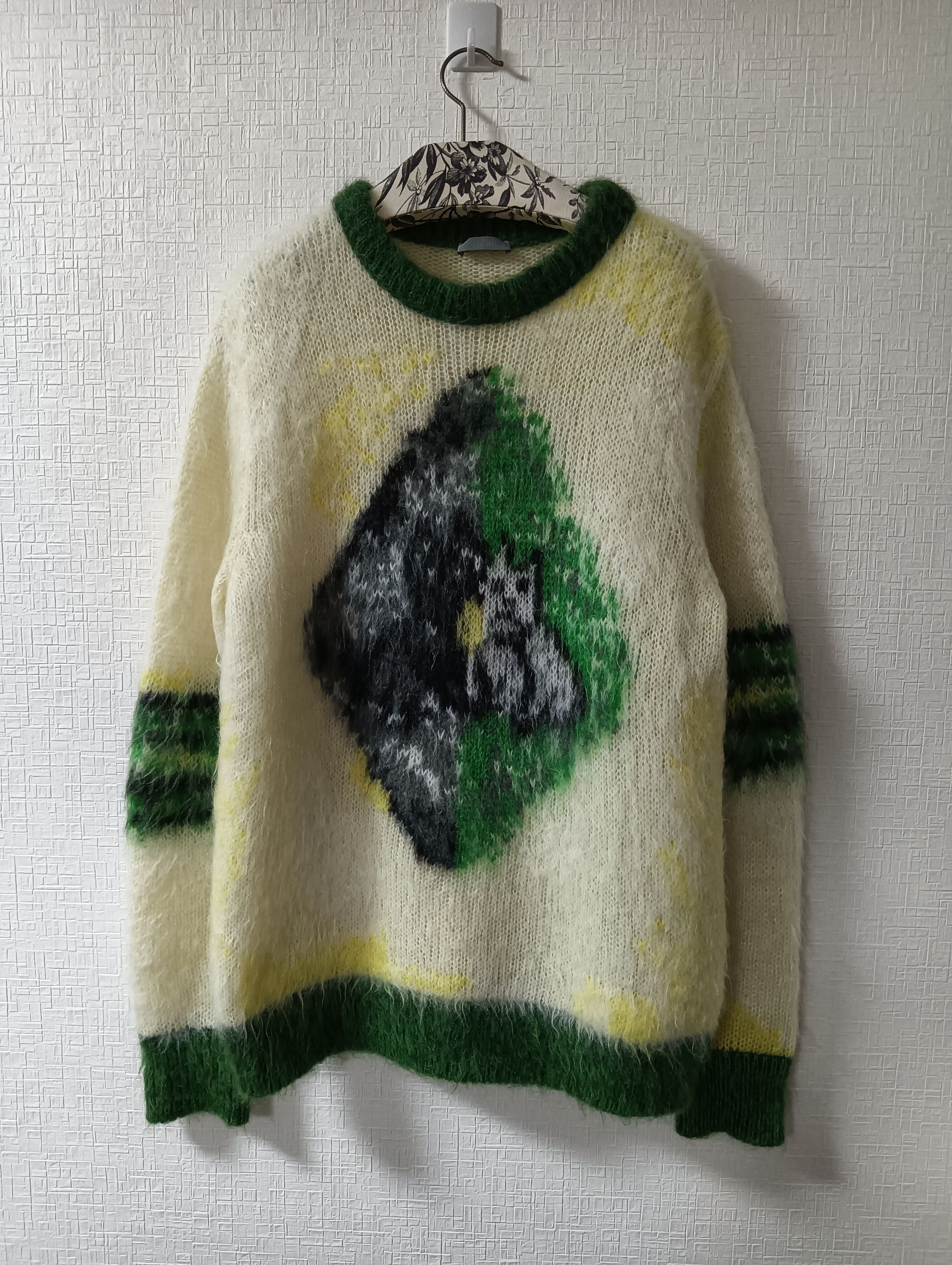 Dior Peter Doig Brushed Mohair Sweater Size US M / EU 48-50 / 2 - 1 Thumbnail