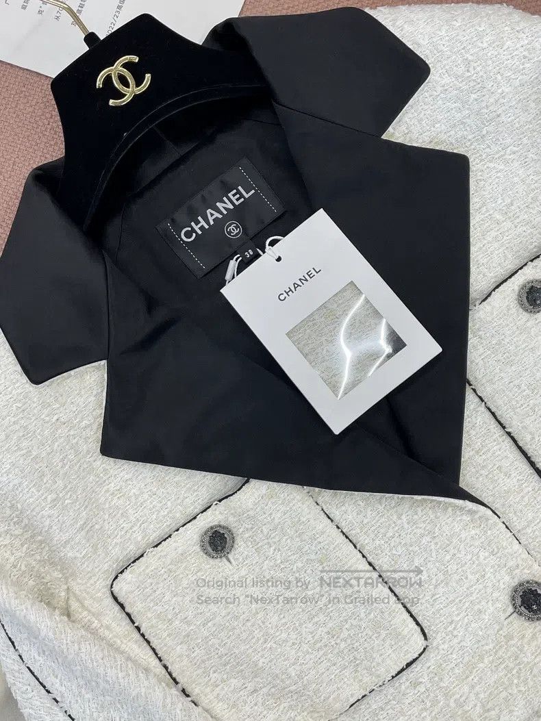 Chanel Chanel Spring and summer preview black and white short coa Size XS / US 0-2 / IT 36-38 - 2 Thumbnail