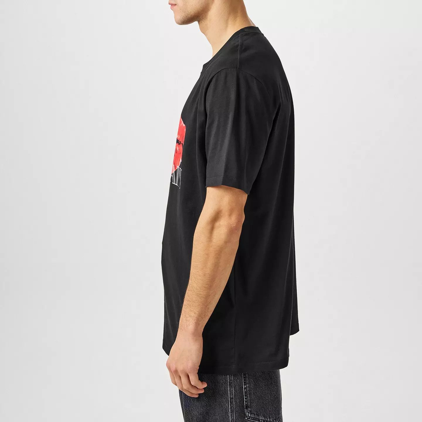 Balmain o1g2r1mq0426 Kiss Logo T-Shirt in Black Size US M / EU 48-50 / 2 - 5 Thumbnail