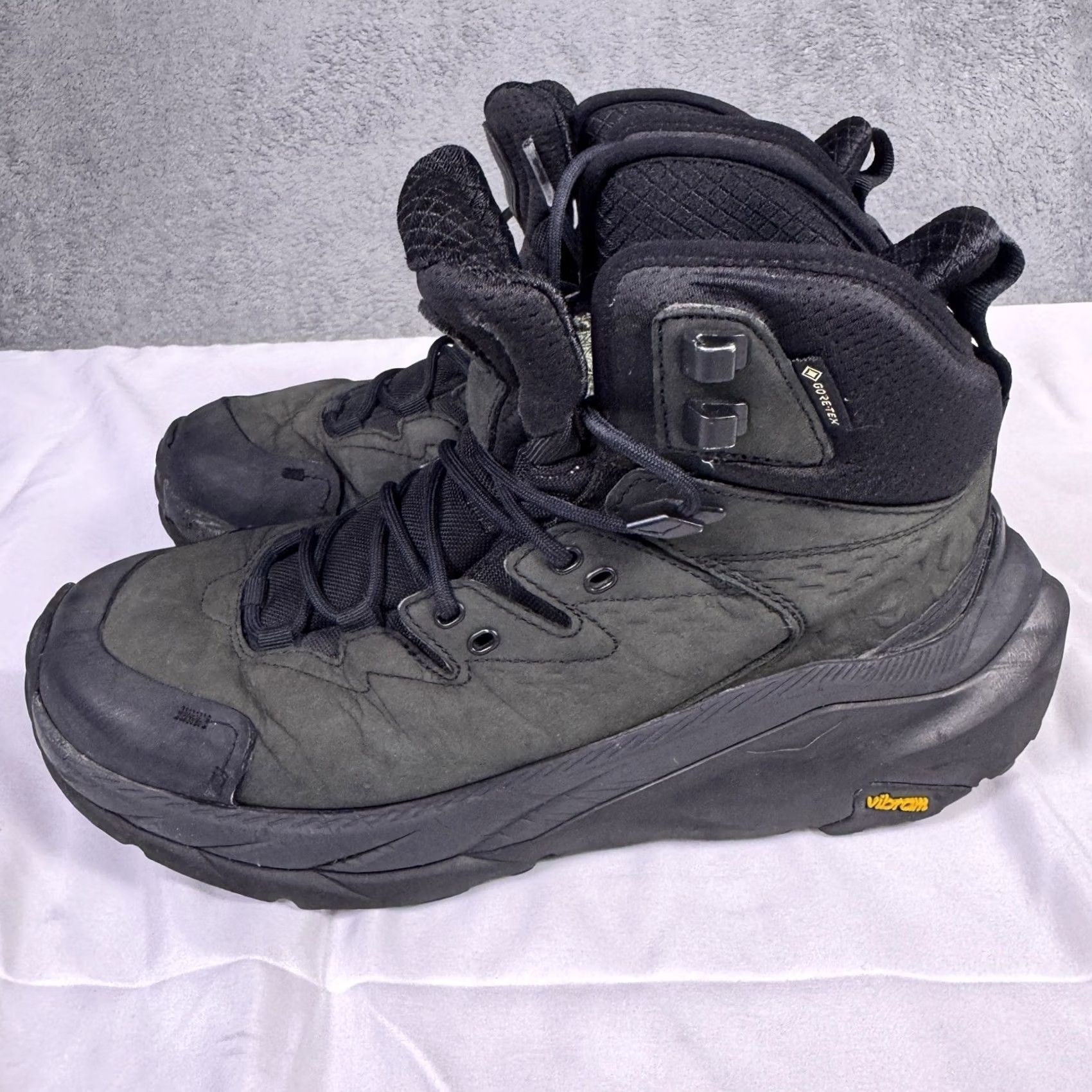 Vintage Hoka One One Kaha 2 GORE-TEX Boots Womens 9B Castlerock Coastal Shade GTX Size US 9 / IT 39 - 3 Thumbnail