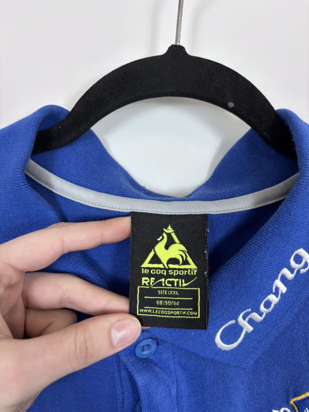 Le Coq Sportif Le Coq Sportif Everton 2009/2010 Polo Shirt Jersey Shirt Size US XXL / EU 58 / 5 - 13 Thumbnail