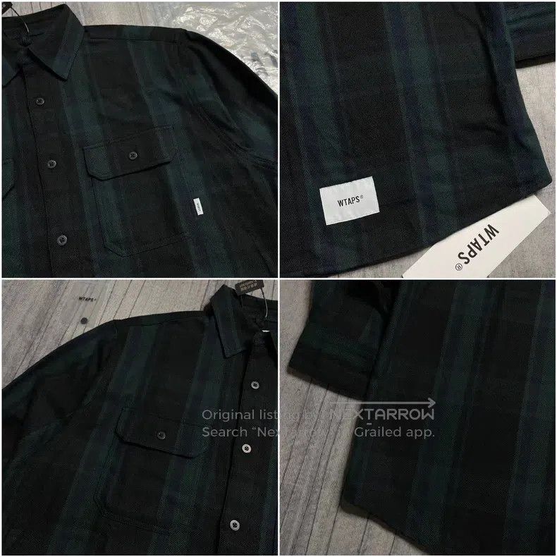 Wtaps Wtaps Retro flannel plaid long-sleeve shirt Size US S / EU 44-46 / 1 - 3 Thumbnail