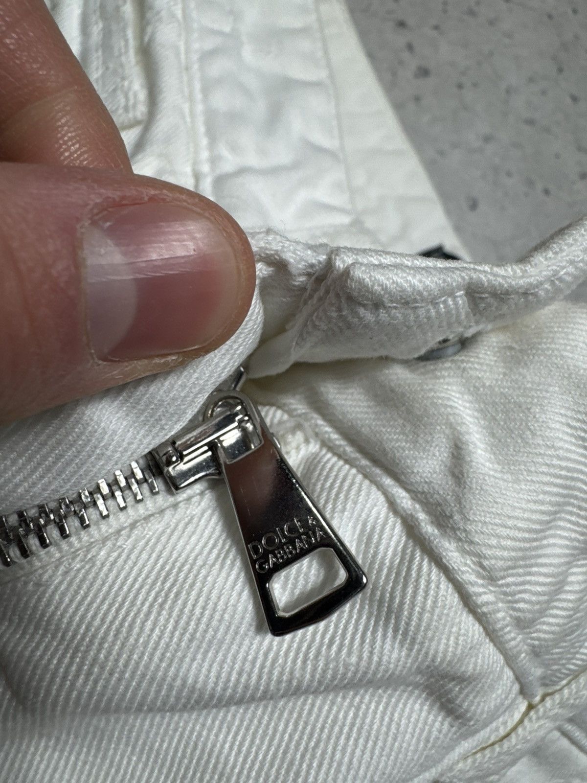 Dolce & Gabbana Dolce & Gabbana DG Luxury White Denim Jeans Size 42 Size 28" / US 6 / IT 42 - 10 Thumbnail