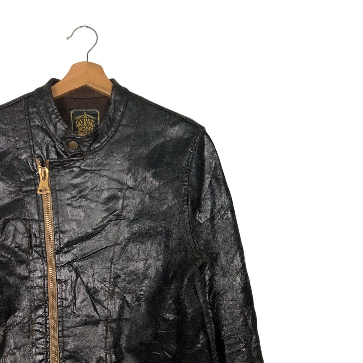 Hysteric Glamour 🔥VINTAGE SOFT LEATHER BIKER JACKET GYPSY & SONS JAPAN Size US M / EU 48-50 / 2 - 8 Thumbnail