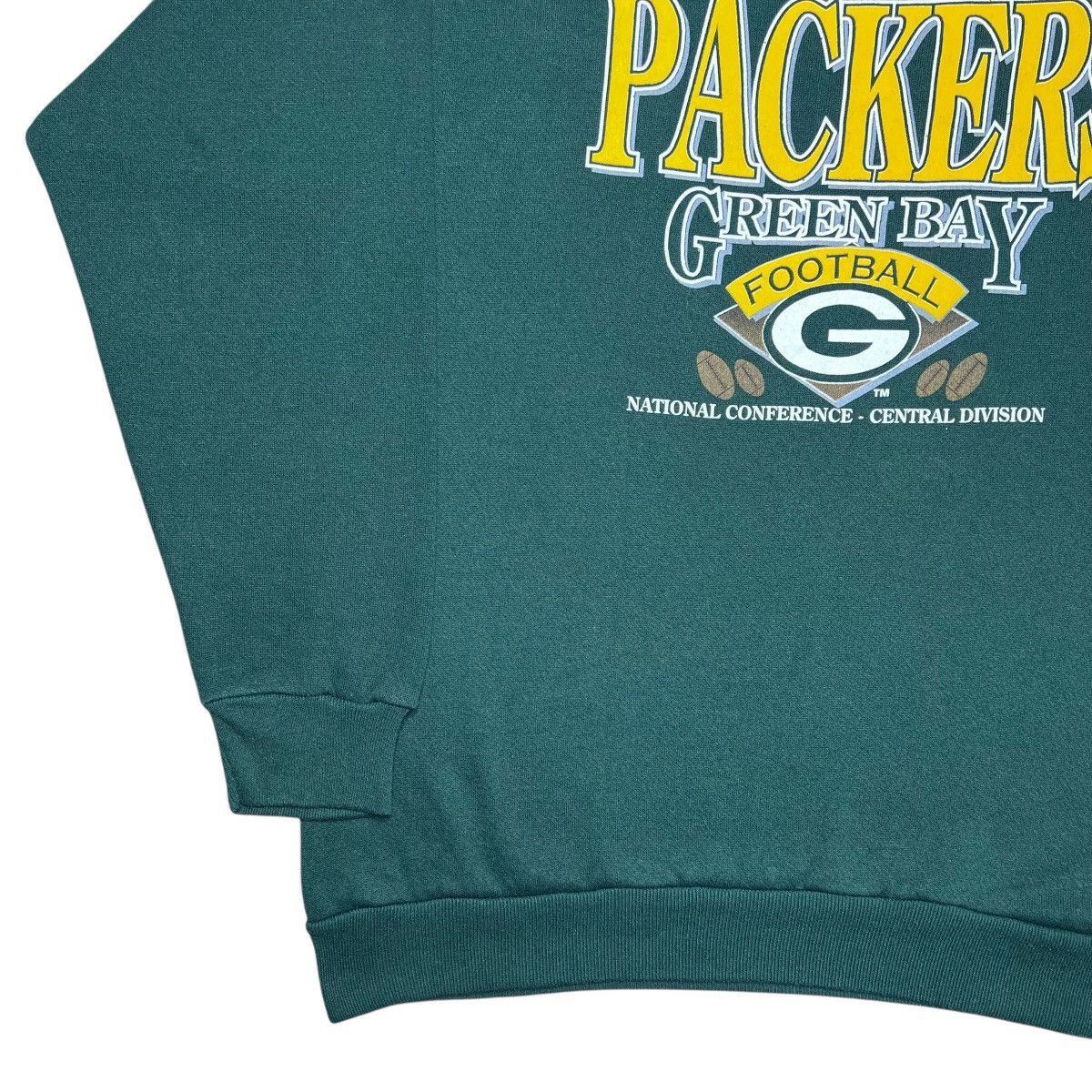 NFL Vtg 1990s NFL Green Bay Packers Trench Spell Out Sweatshirt Size US L / EU 52-54 / 3 - 15 Thumbnail