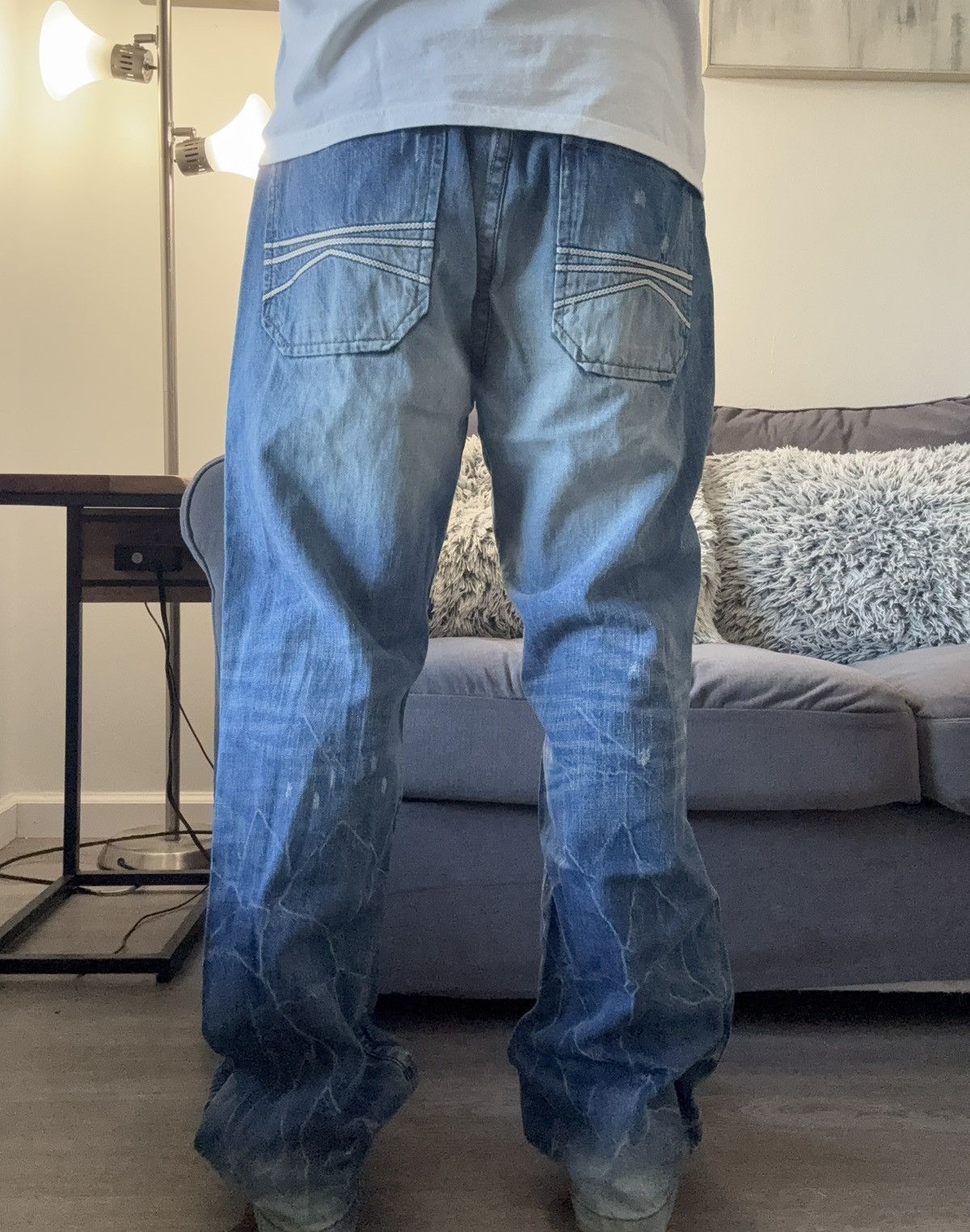 Brooklyn Xpress Streetwear Vintage Y2K Brooklyn Xpress Jeans Size US 36 / EU 52 - 2 Thumbnail