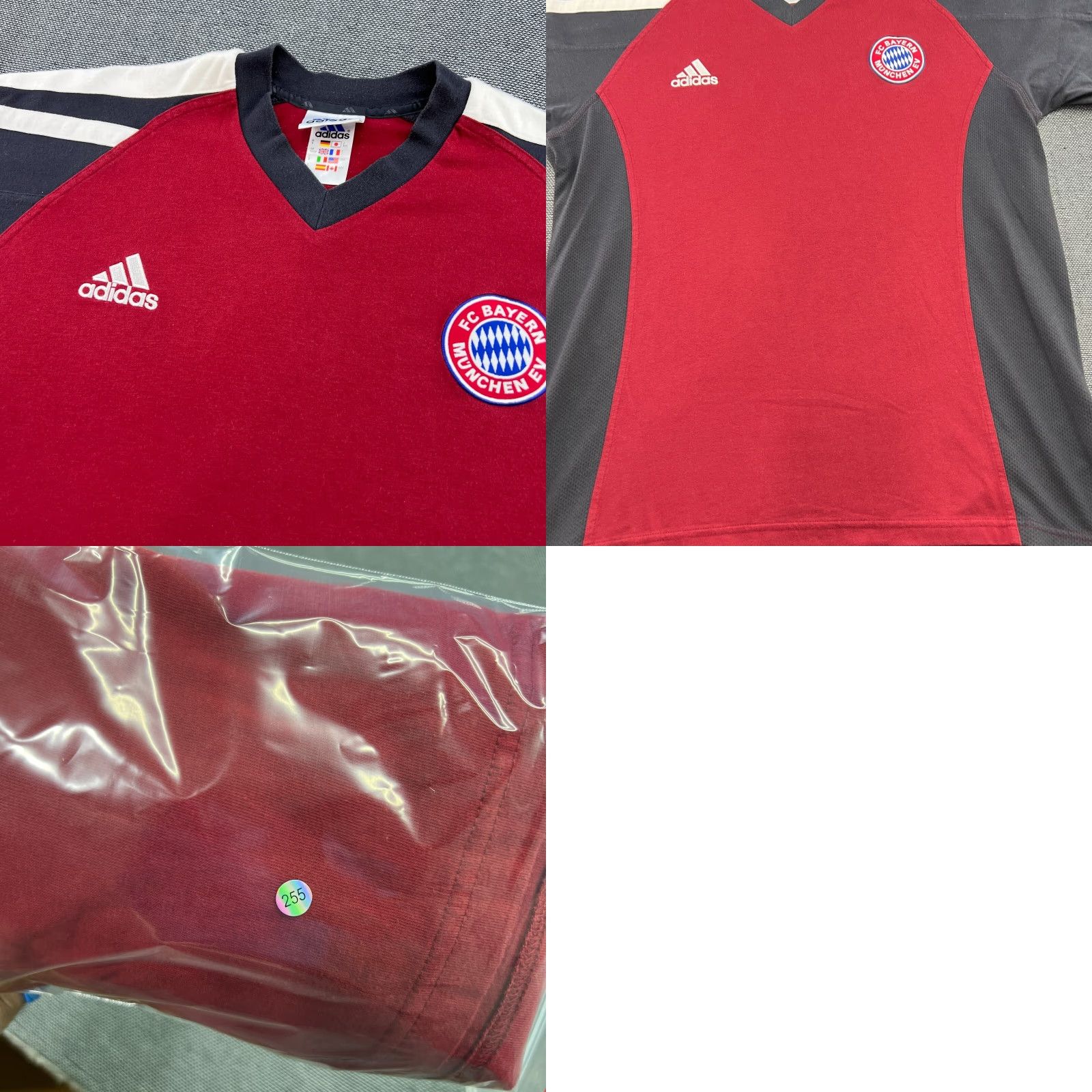 Adidas Bayern Munich Adidas 2001-2002 Training Football Jersey D9 Adult Shirt L Multicolor Short Sleeve Moisture Wicking Quick Dry Mens Ladies? Size US L / EU 52-54 / 3 - 9 Thumbnail