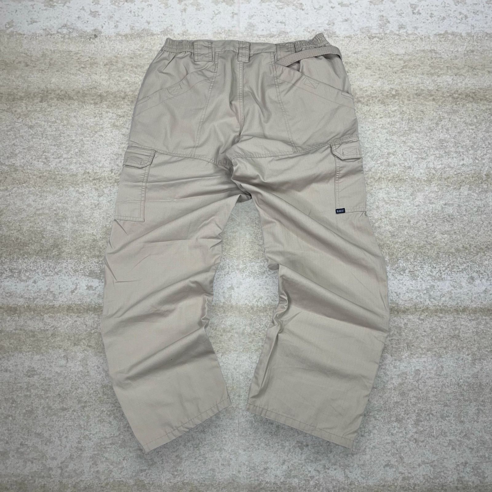 5.11 Vintage 90s 5.11 Tactical Pants 34x30 Baggy Fit Light Tan Size US 34 / EU 50 - 1 Thumbnail
