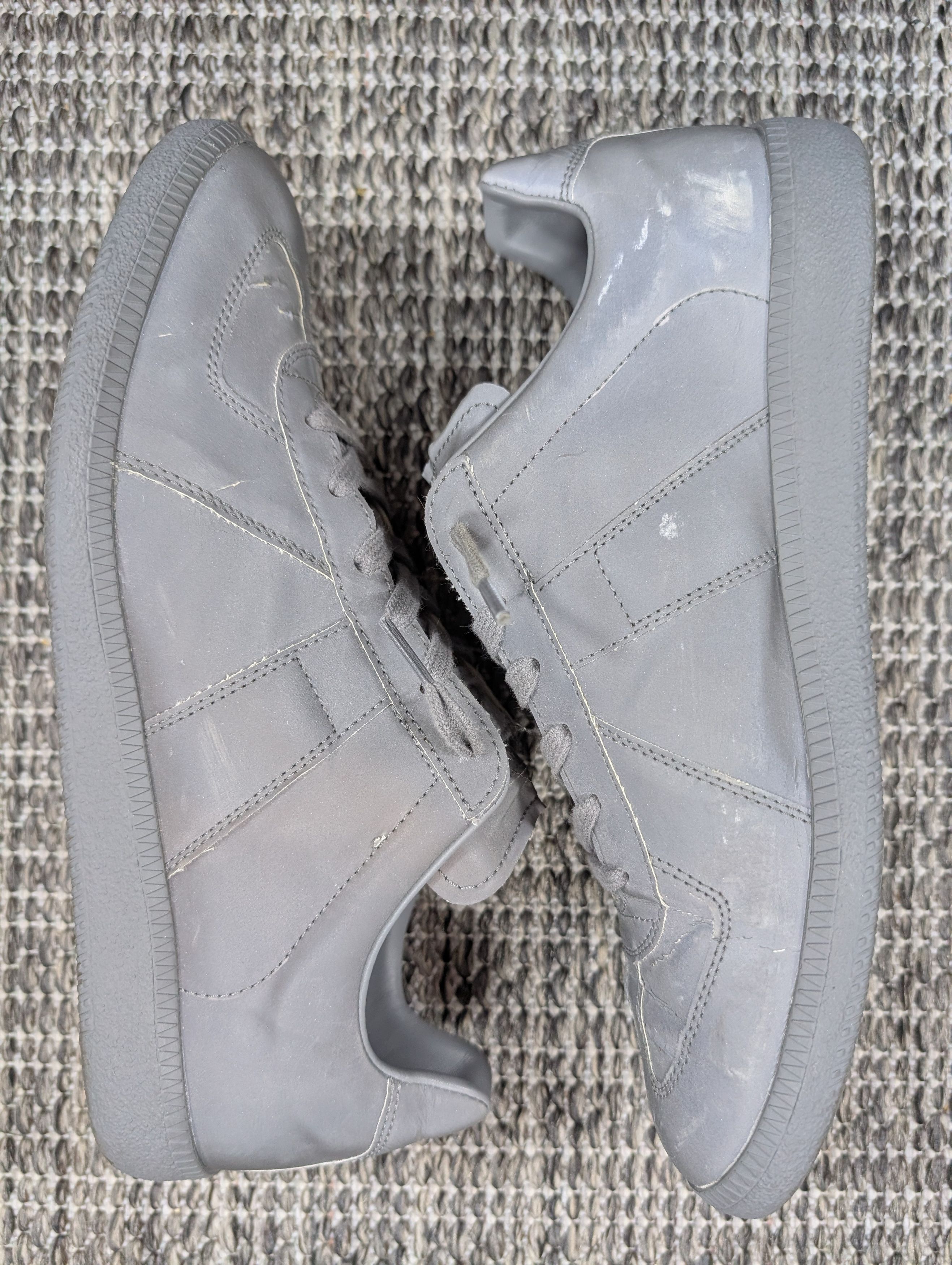 Maison Margiela Maison Margiela Gat 3M Reflective Grey Silver Sneakers Size US 9 / EU 42 - 9 Thumbnail
