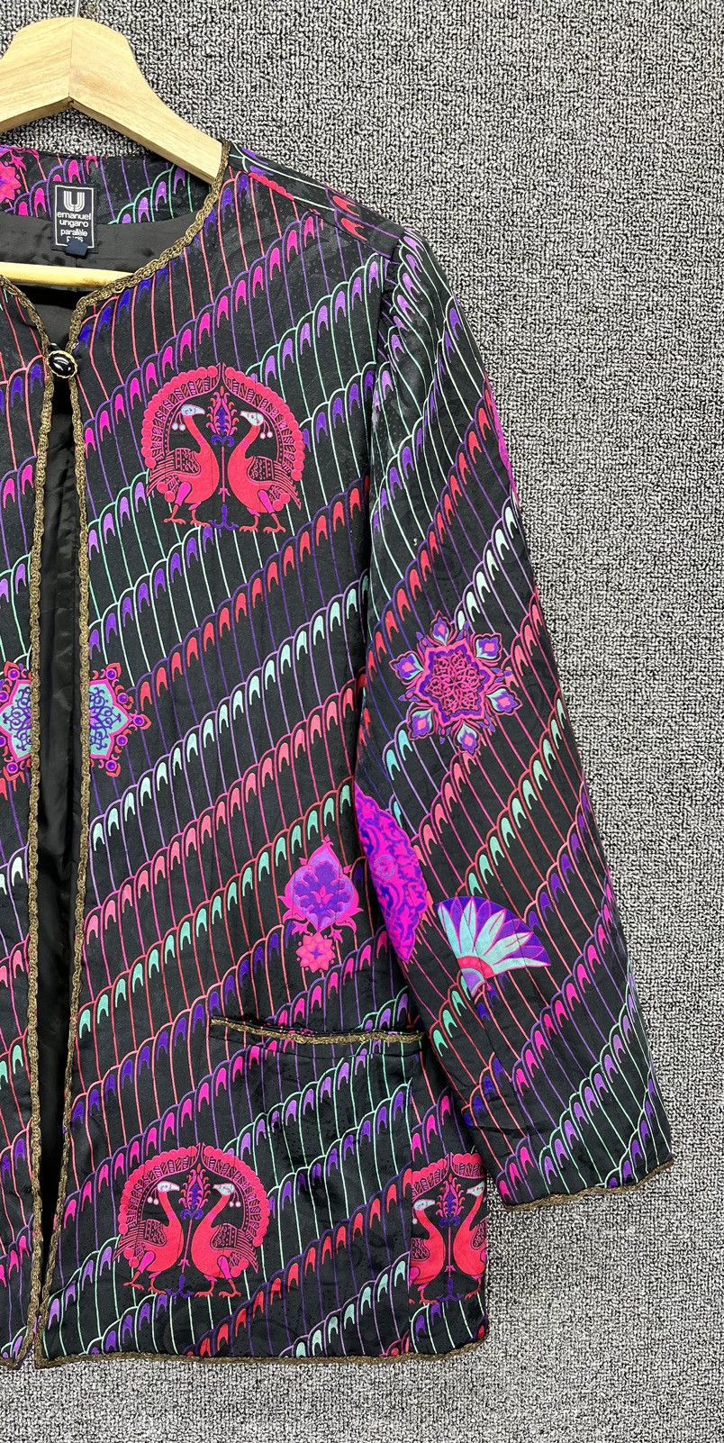 Emanuel Ungaro Emanuel Ungaro Luxury Cardigan Jacket Size M / US 6-8 / IT 42-44 - 4 Thumbnail