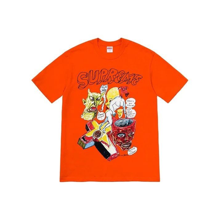Supreme Supreme Daniel Johnston Cross on Texas Tee Size US L / EU 52-54 / 3 - 5 Thumbnail