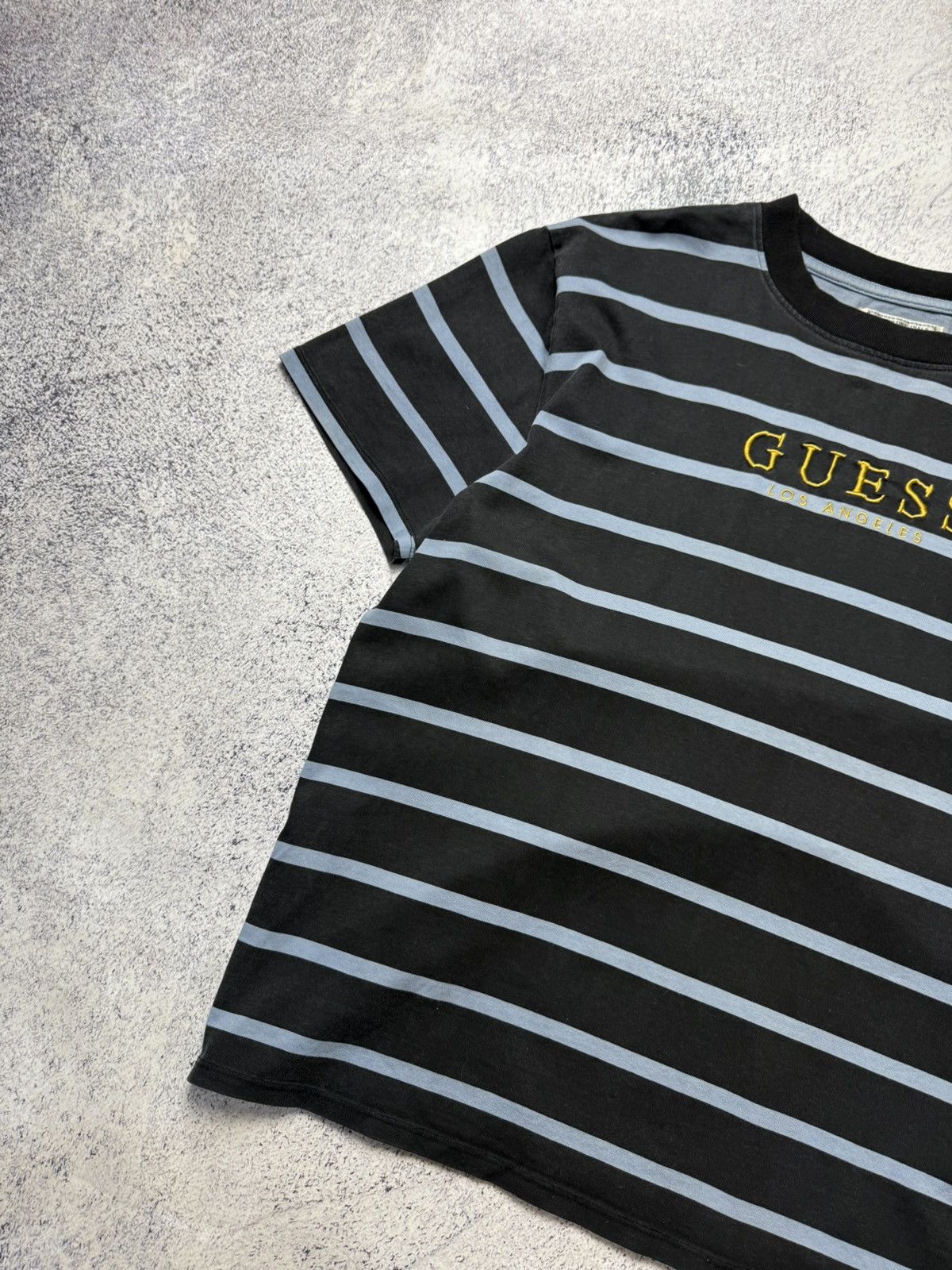 A$AP Rocky × Guess Guess x A$AP Rocky Blue Striped T-Shirt Size US M / EU 48-50 / 2 - 3 Thumbnail