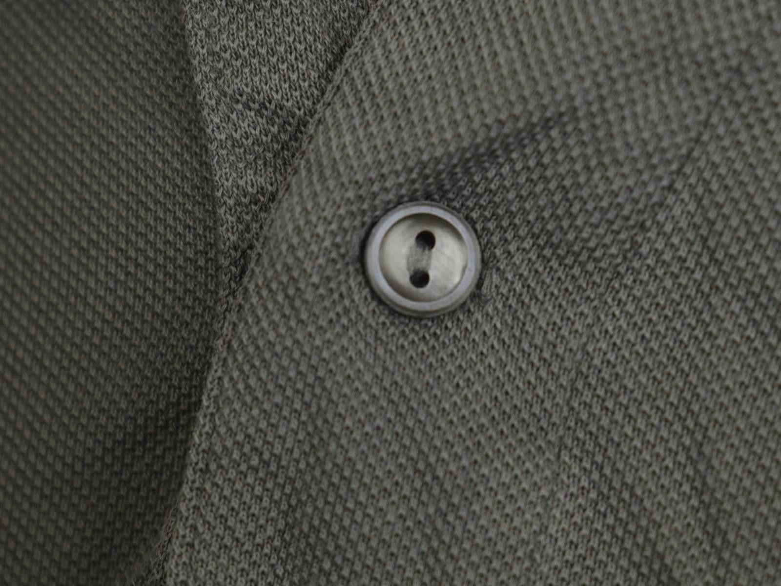 Lacoste Lacoste Gray 100% Cotton Collar Embroidered Shirt Size 6 Size US M / EU 48-50 / 2 - 11 Thumbnail