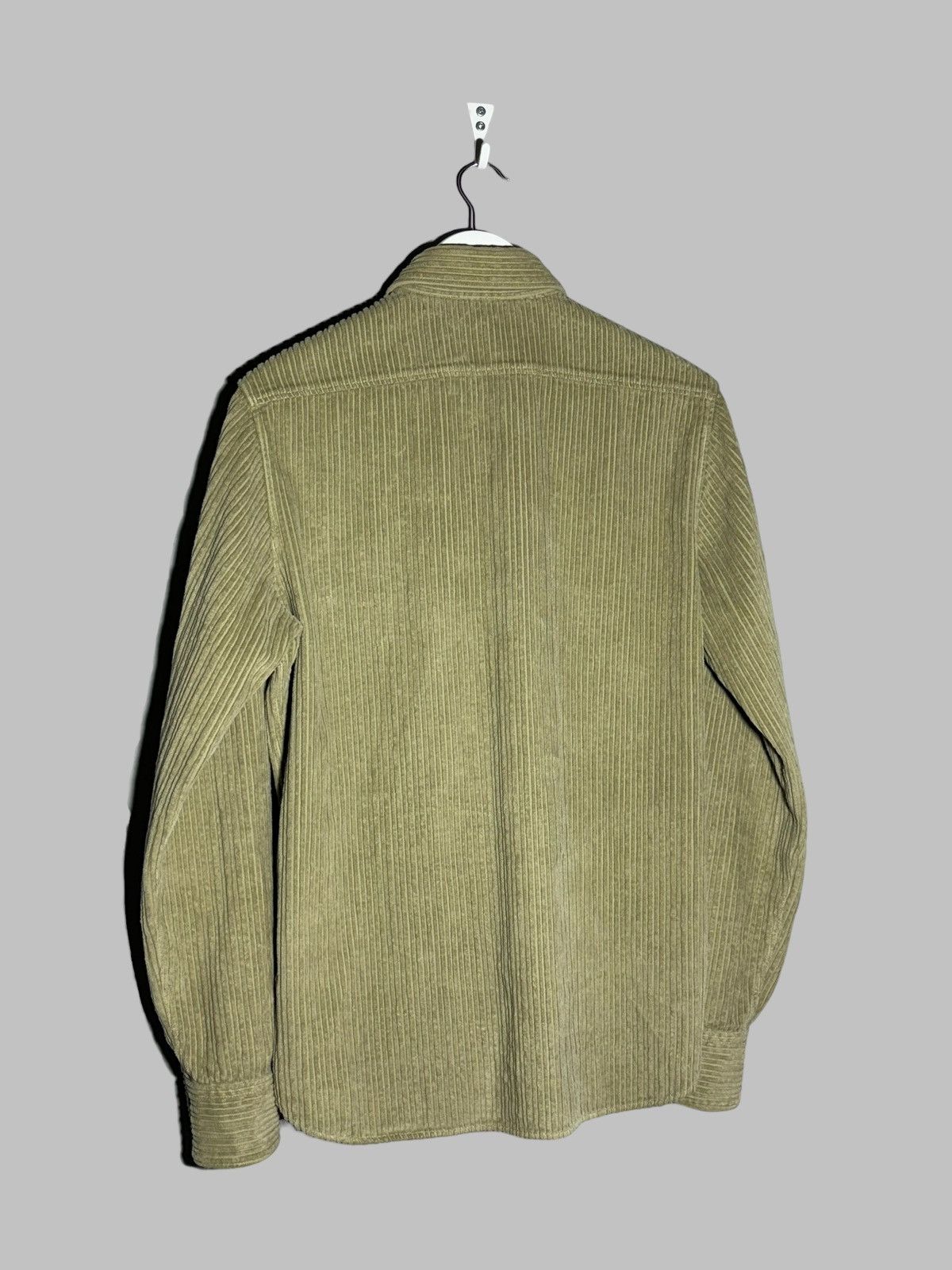 Tintoria Mattei Tintoria Mattei 954 Long Sleeve Corduroy Shirt Luxury Size US M / EU 48-50 / 2 - 2 Thumbnail