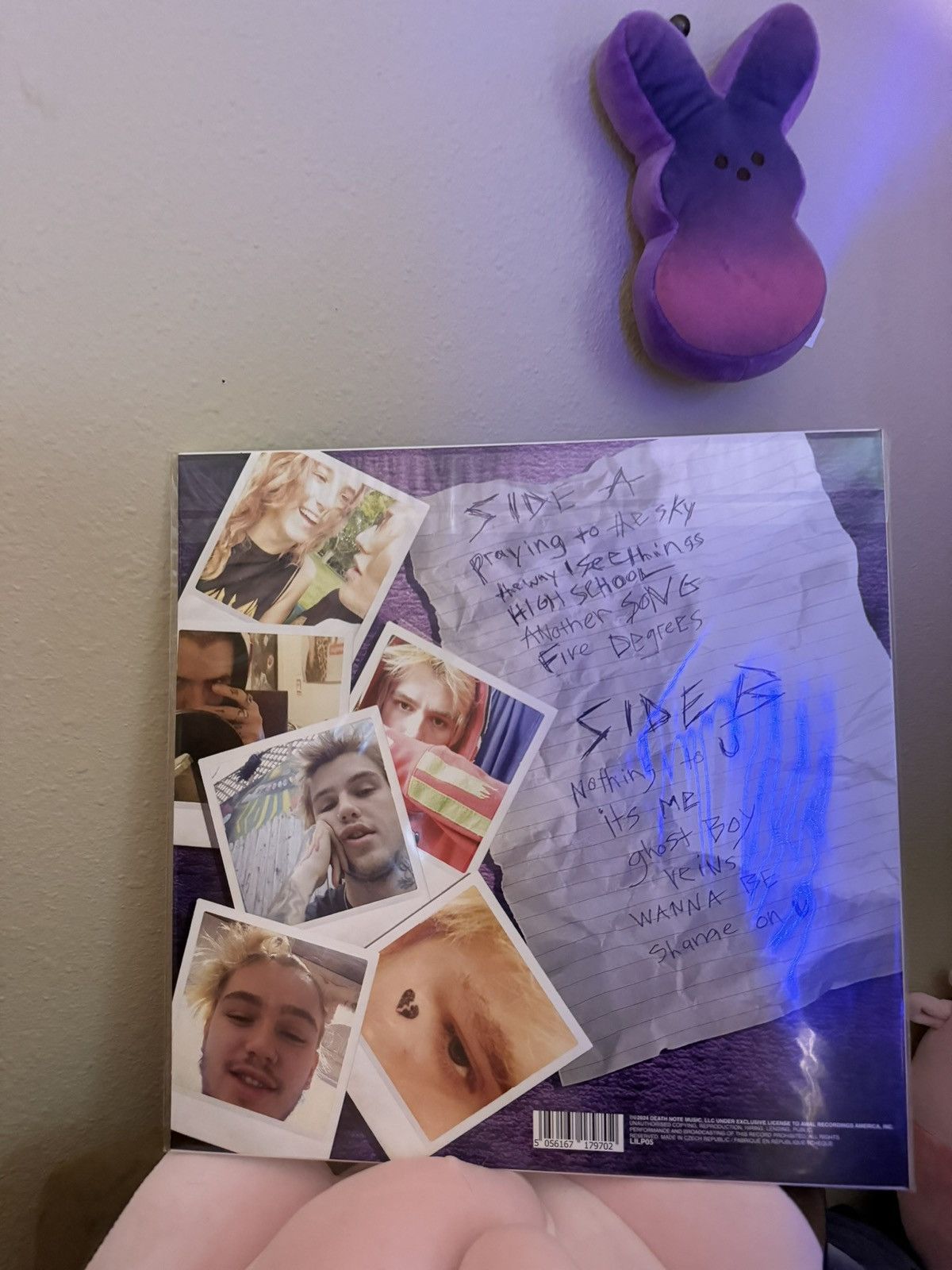 Lil Peep LIL PEEP PART ONE Sugar Purple Vinyl 45 record gothboiclique Size ONE SIZE - 10 Thumbnail