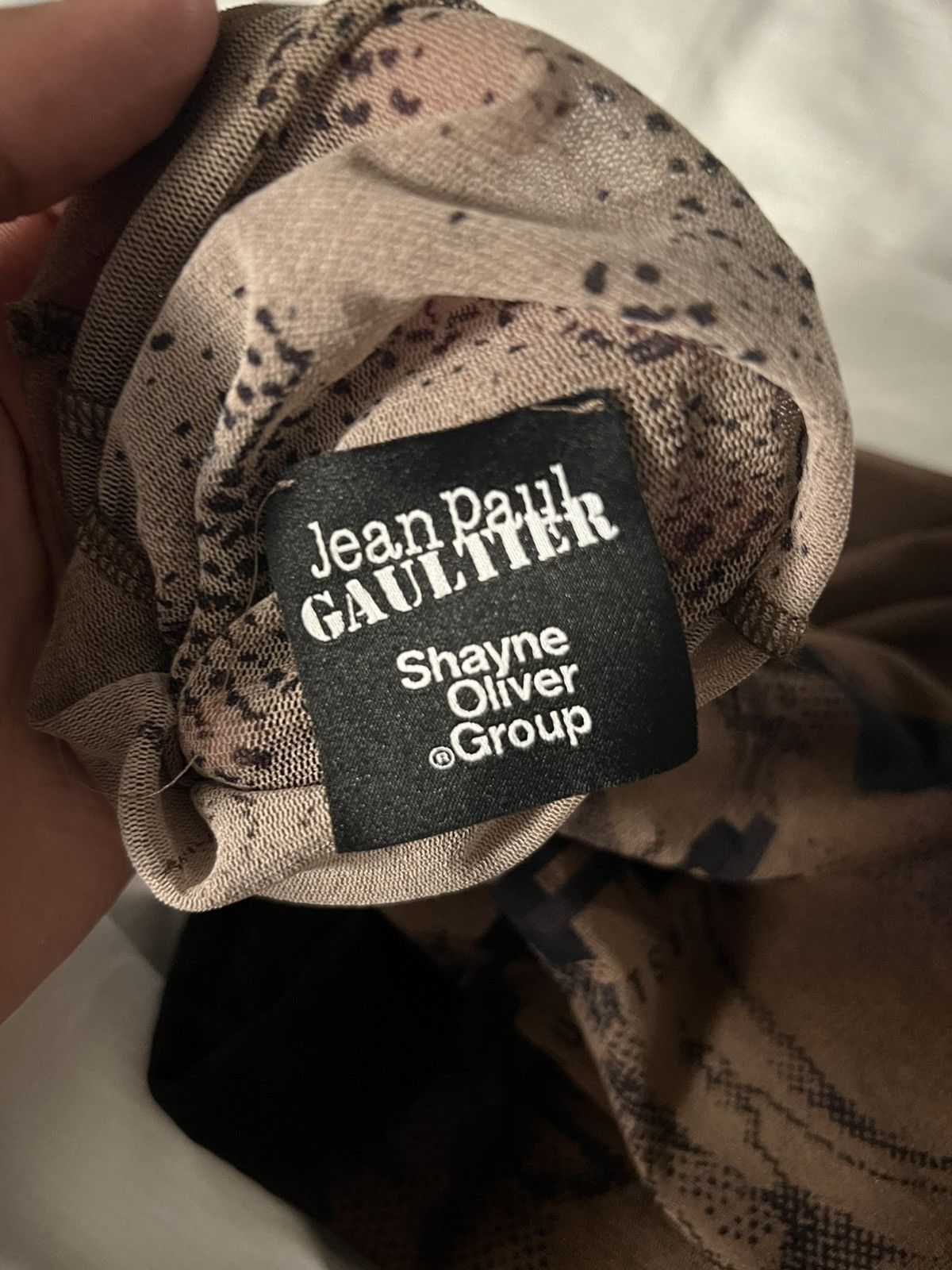 Designer × Jean Paul Gaultier x Shayne Oliver GS Sport sheer T-shirt Size US M / EU 48-50 / 2 - 2 Thumbnail