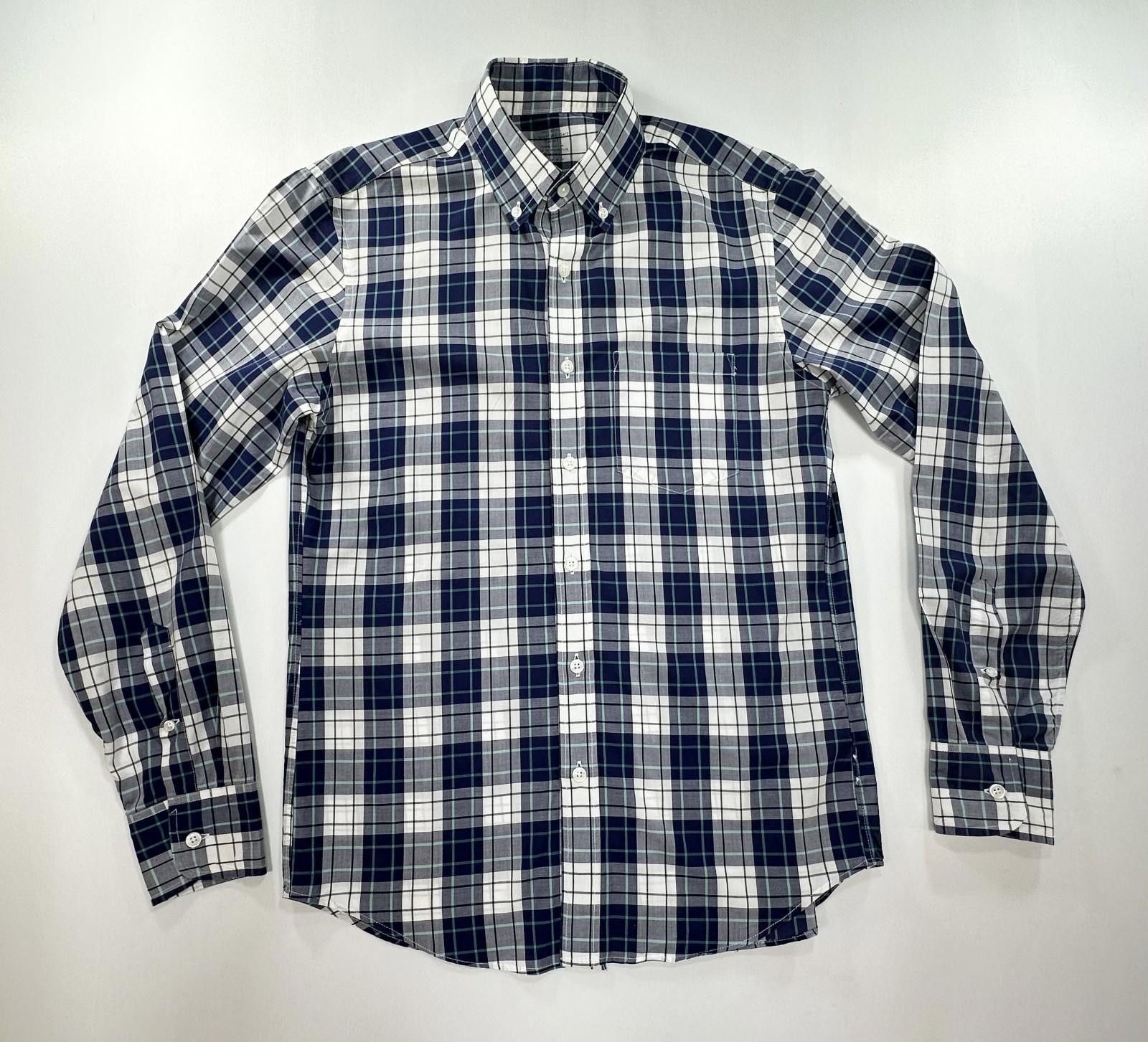 J.Crew J Crew Slim Fit 100% Cotton Lightweight Button-Up Blue S Size US S / EU 44-46 / 1 - 1 Thumbnail