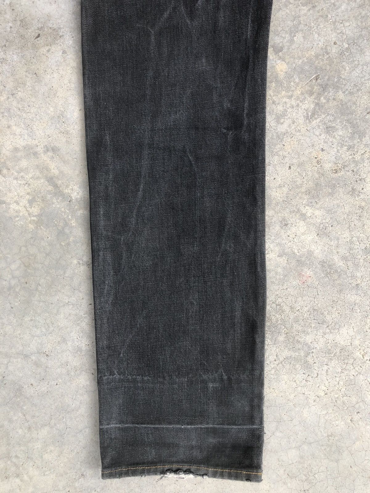 Japanese Brand Comme Ca Du Selvedge Denim Distressed Jeans Size US 30 / EU 46 - 11 Thumbnail