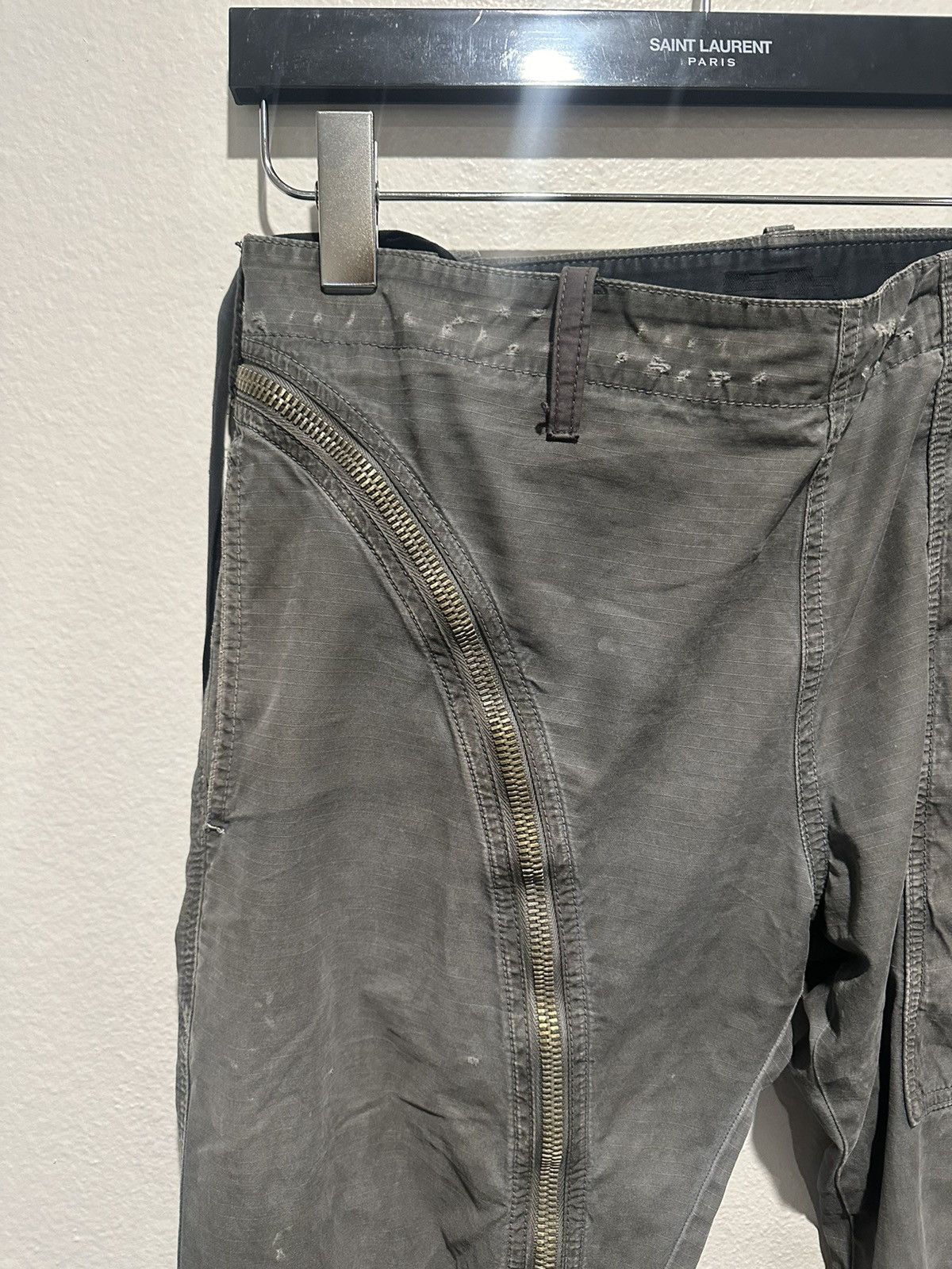 Rick Owens Rare Hog Washed Ripstop Nylon Aircut Pants Size US 33 - 2 Thumbnail